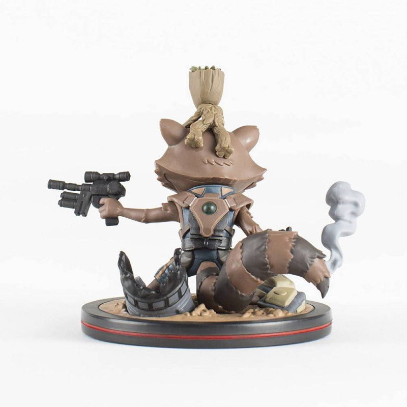 QMx Rocket and Groot (Guardians of the Galaxy) / Фигурка Ракета и Грут (Стражи Галактики)