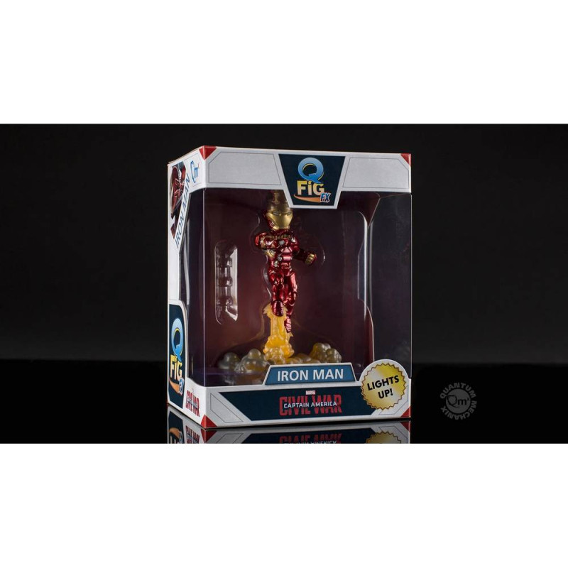 QMx Iron Man Light-Up (Captain America: Civil War) / Фигурка Железный человек (Первый мститель: Противостояние)