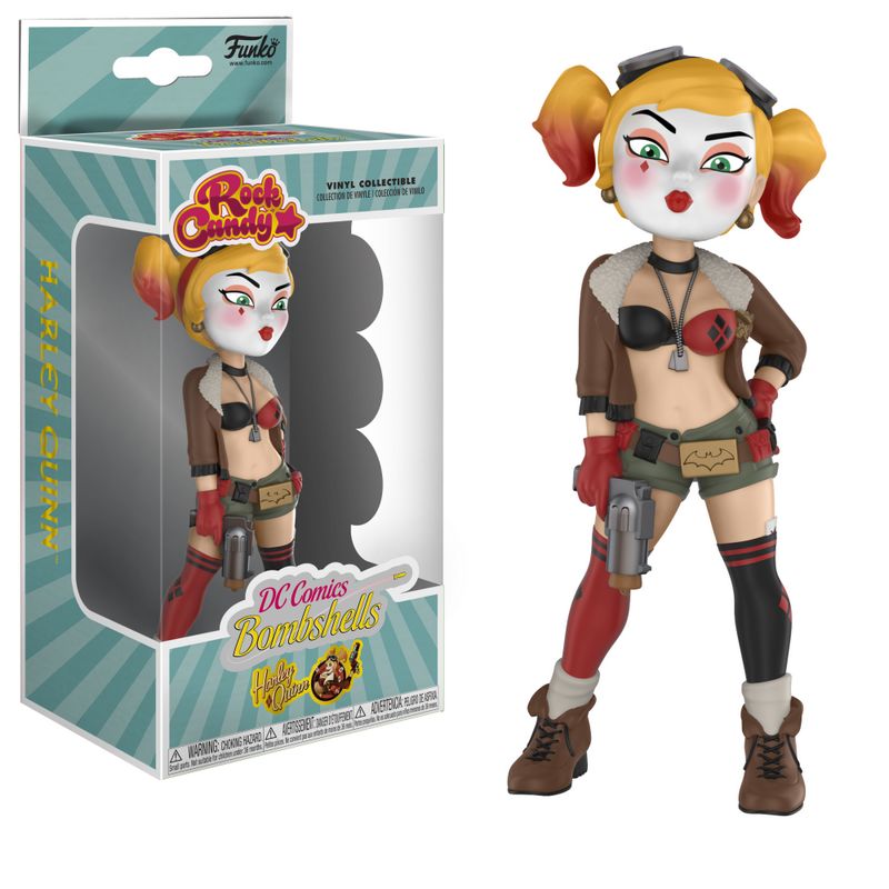 Funko Rock Candy: DC Bombshells - Harley Quinn / Фанко: Харли Квинн
