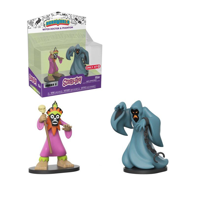 Фигурка Funko Hero World Scooby-Doo - Witch Doctor and Phantom