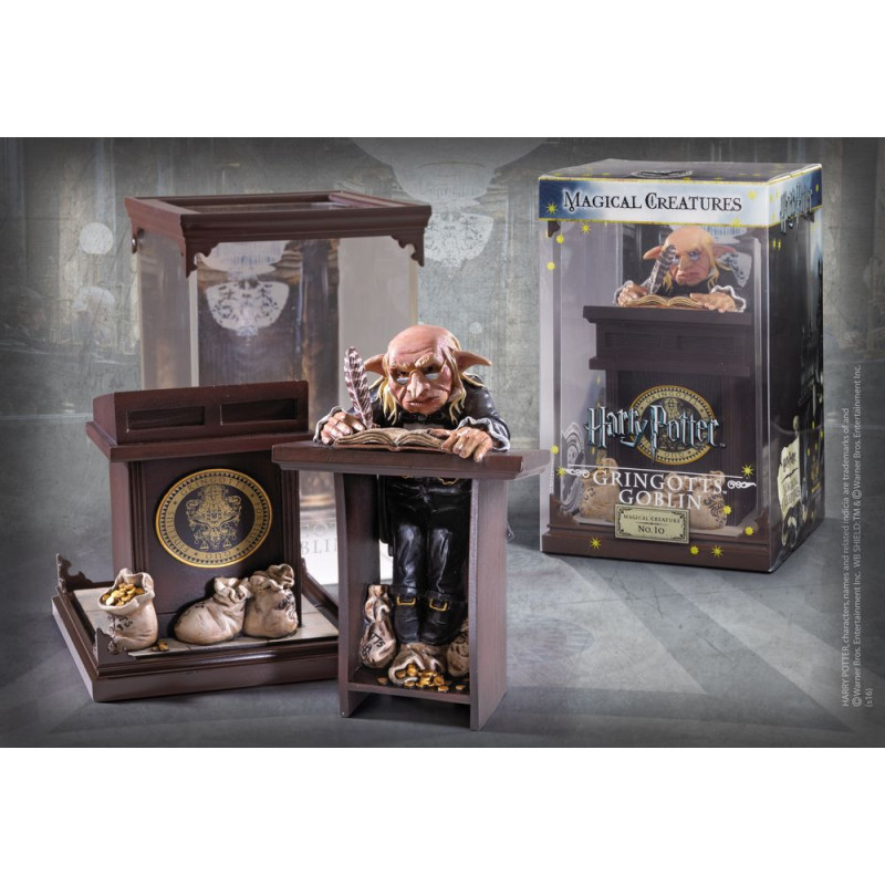 Коллекционная фигурка The Noble Collection Harry Potter Magical Creatures - Gringotts Goblin