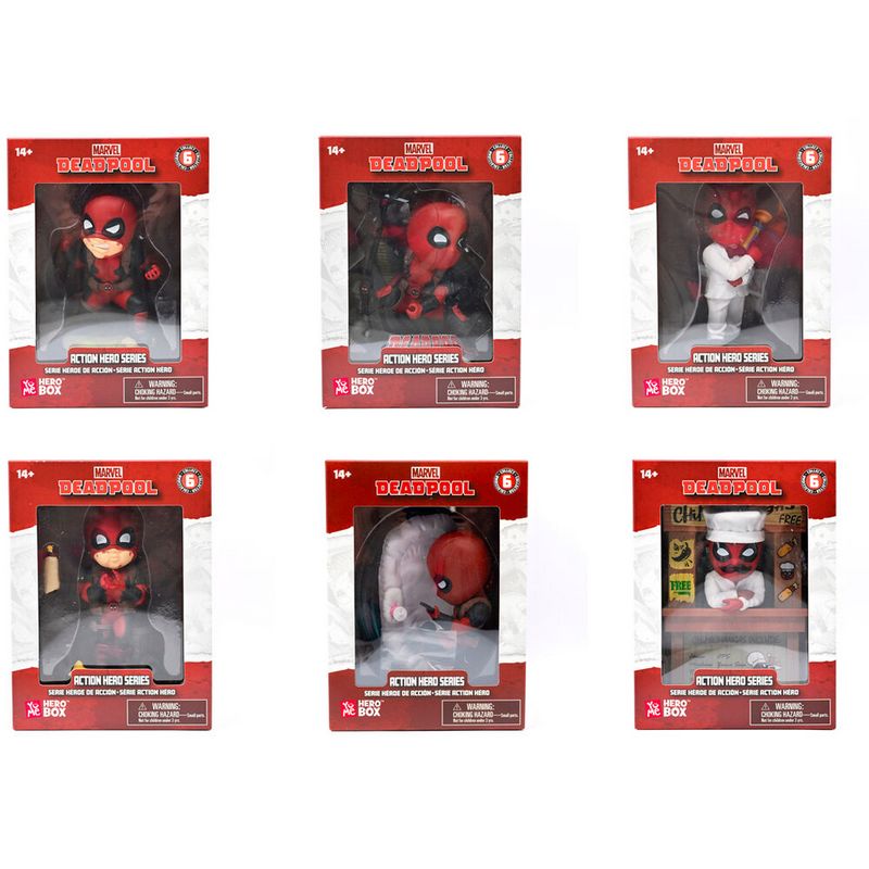 Фигурка Yume Toys Marvel Deadpool Action Figurine 3